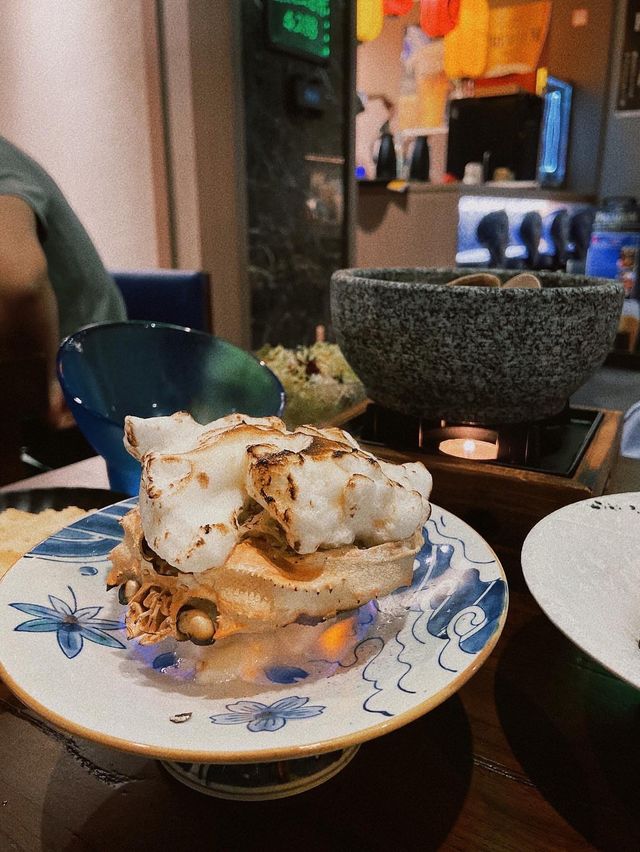 【上環】日式居酒屋🍶超震撼 火炙甲鑼燒 🦀必食！🤤