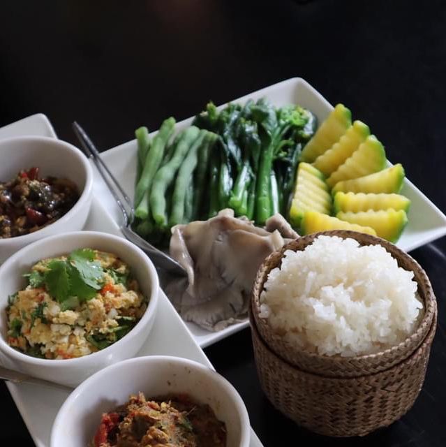 Tasty of Lao traditional food