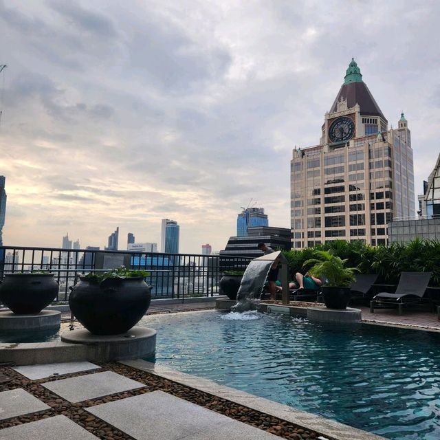 Swimming Pool at Banyan Tree Hotel