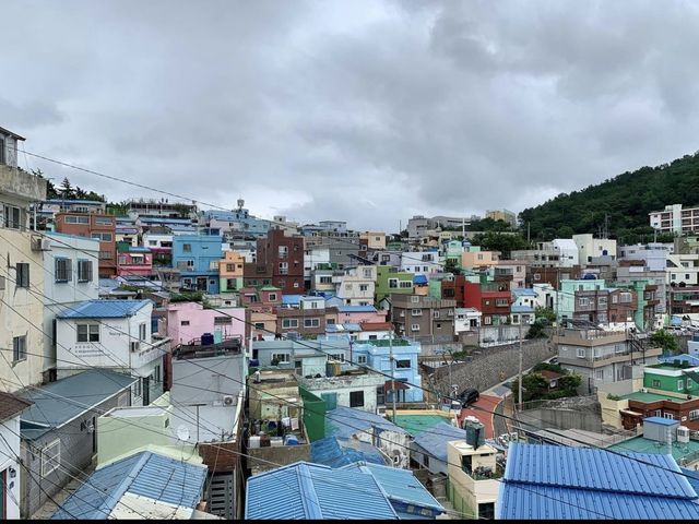 Colorful house in Busan