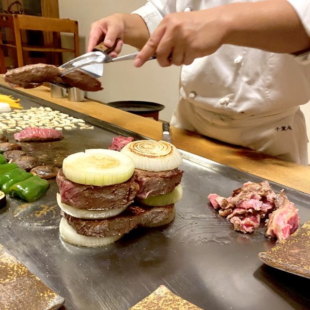 名古屋•大切な日に💐お庭も楽しめる鉄板焼き【千薫庵】