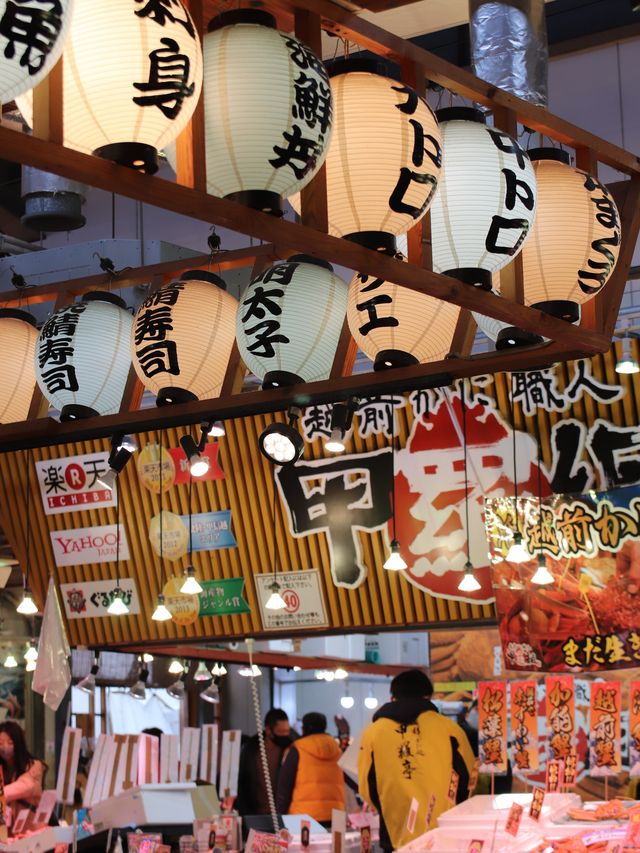 【福井】海鮮の宝庫！日本海さかな街