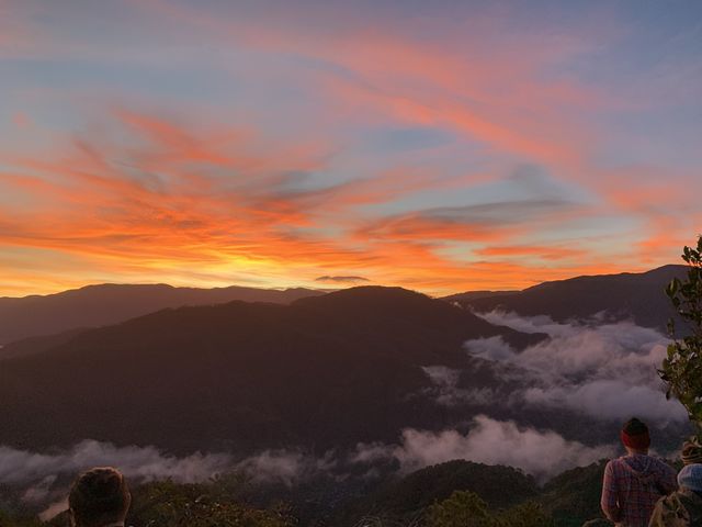 Experienced being above the clouds!