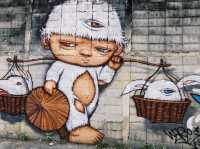 พาเที่ยวถ่ายรูป STREET ART ตลาดน้อย & เจริญกรุง