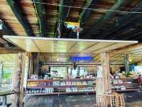 “ปัว”คาเฟ่กาแฟบ้านไทลื้อ ทุ่งนา ผ้าไทลื้อ ภูเขา 