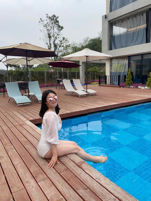 청도에서 수영장있는 숙소를 찾으신다면 ? ✨