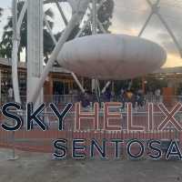 360 degrees scenic view at SkyHelix Sentosa