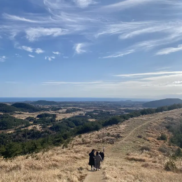 스누피 가든 근처에 있는 백약이오름🏔어린이들도 올라가기 쉬워요🙌