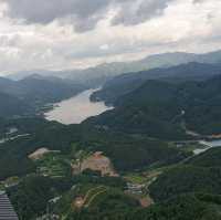Taking Mono Rail through the Chungjuho Lake