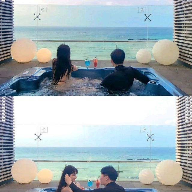함덕해수욕장을 바라보며 료칸을 즐기는 유탑유블레스호텔
