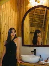 印尼 | Gili Air島上最大bamboo villa😱😍