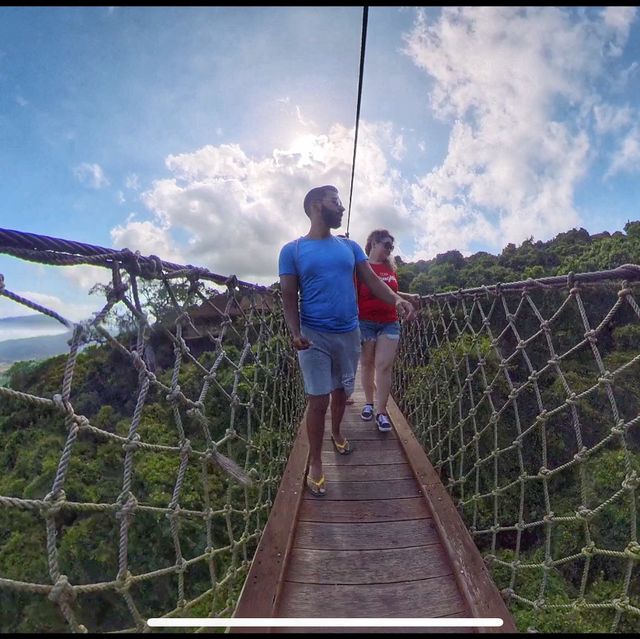 Rope Bridge at Yalongbay 🤩