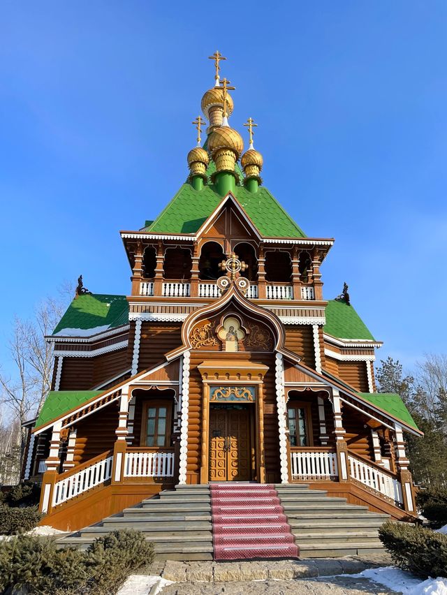 Stunning Russian Architecture Park in Harbin 