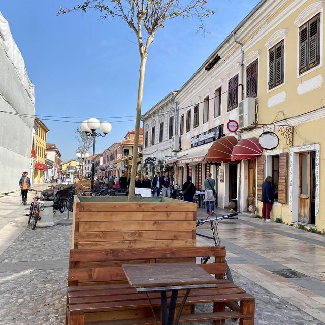 Pedestrian street of Shkoder