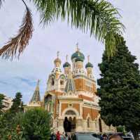 Orthodox cathedral in Nice, France 🇫🇷 