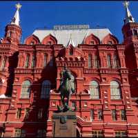 Red square in Moscow 