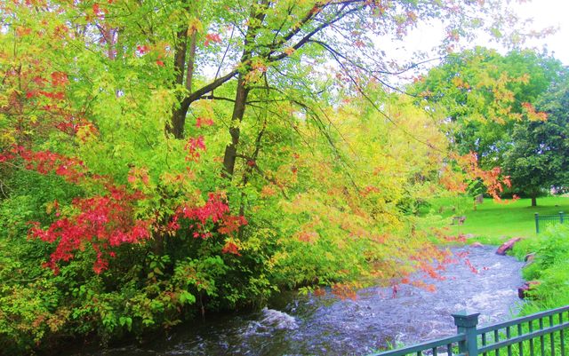 Beautiful Minnehaha Fall and Park