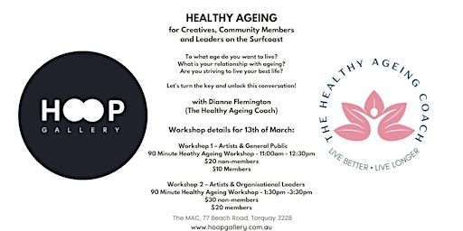 Healthy Ageing for Creatives and Leaders on the Surfcoast | Hoop Gallery