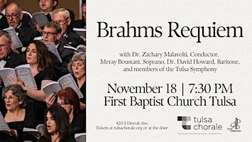 Brahms Requiem | First Baptist Church of Tulsa