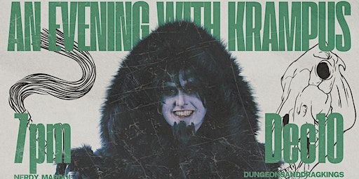 An Evening With Krampus - Dungeons and Drag Kings | Nerdy Coffee Co.