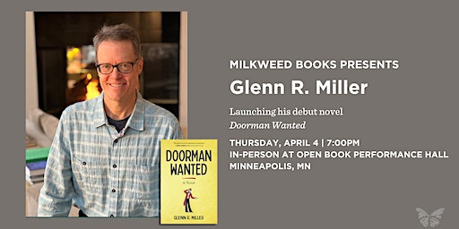 Glenn R. Miller: Book Launch for Doorman Wanted | Open Book Performance Hall