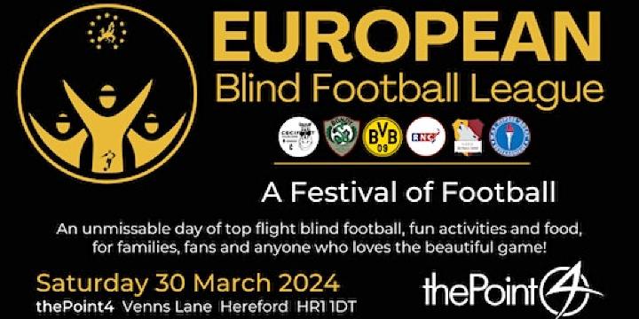 European Blind Football League Tournament and Festival of Football | thePoint4