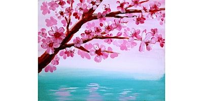 Cherry Blossoms Paint and Sip at The Peach | The Peach