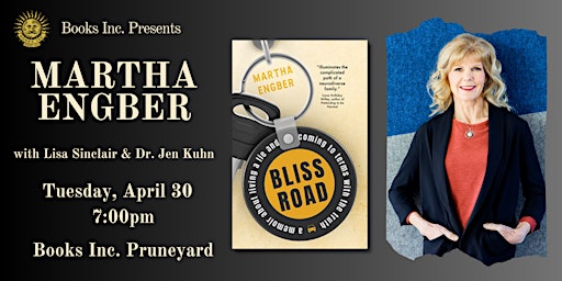 MARTHA ENGBER at Books Inc. Pruneyard | Books Inc.