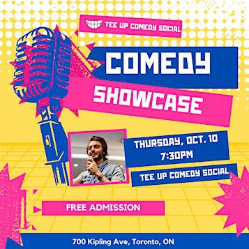 Etobicoke Comedy Showcase (free admission!) | Tee Up Golf Lounge
