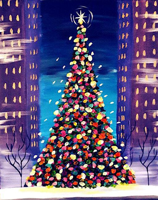 Xmas Eve Paint Night! A Winter Wonderland | 715 S University Ave