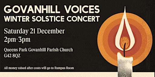Govanhill Voices Winter Solstice Concert | Queen's Park Govanhill Church of Scotland