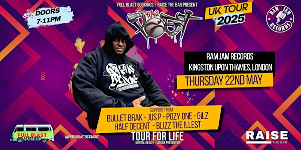 Blaq Poet Live @ Ram Jam Records, London - Full Blast Movement | Ram Jam Records