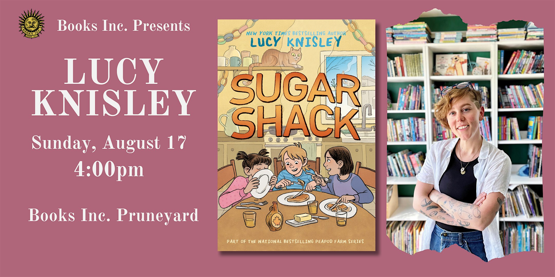 LUCY KNISLEY at Books Inc. Pruneyard | Books Inc.