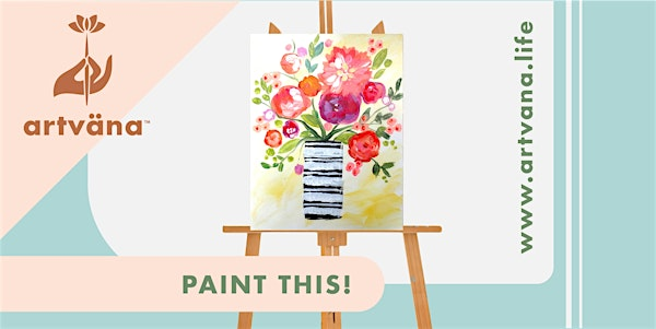 Artvana Paint & Sip at the 15% Board Game Cafe Tacoma June 2025 | The 15% Board Game Cafe