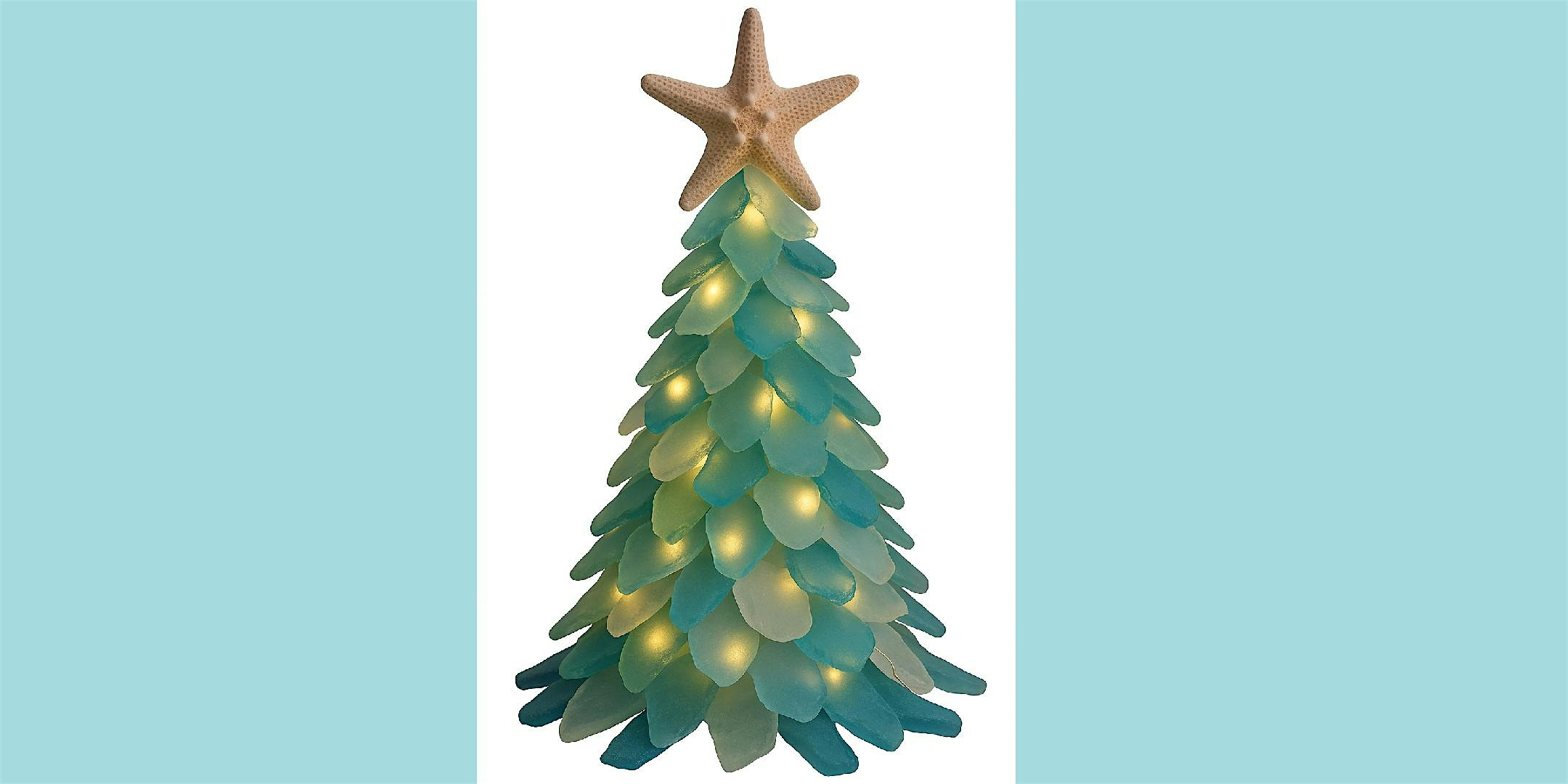 Sea Glass Tree | Christmas in July | Paws