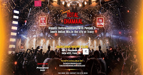 Tracy TOTAL DHAMAAL | Huacana Night Club
