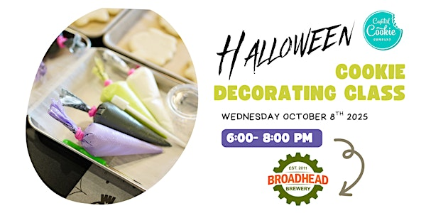 October 8th -  Hallowneen Cookie Decorating Class! | Broadhead Brewing Company