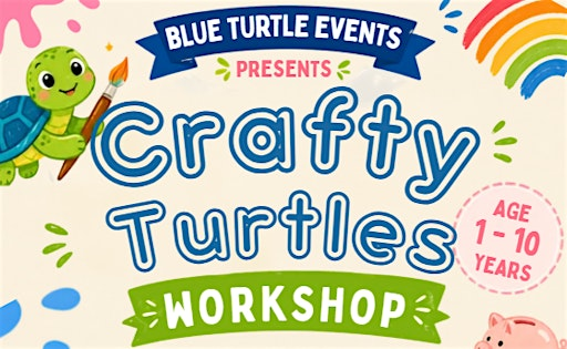 Crafty Turtles - Paint Your Own Money Box | Blue Turtle Hub