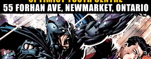 NEWMARKET COMICON : NOVEMBER 14TH 2026 : COMIC CON | Optimist Youth Centre (Newmarket)