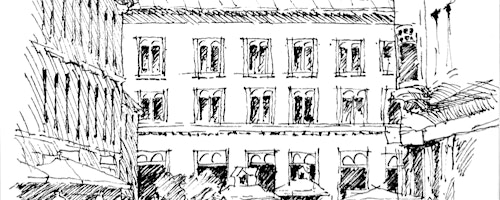 Peer Ink Sketching Led by David Van Galen | Pike Place Market