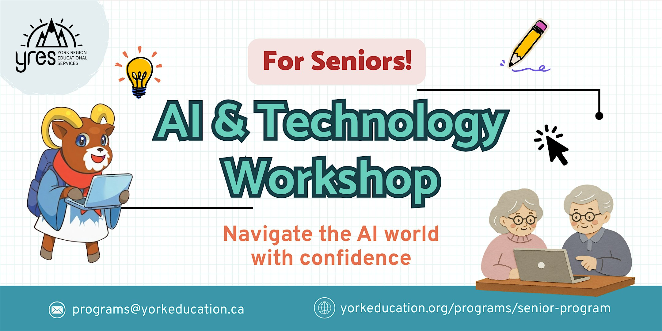 Senior Programs: AI & Technology Workshop | Aaniin Community Centre