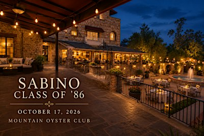 Sabino Class of 1986: Coming Home toTucson | Mountain Oyster Club