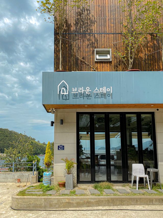 통영 오션뷰 숙소, 브라운스테이