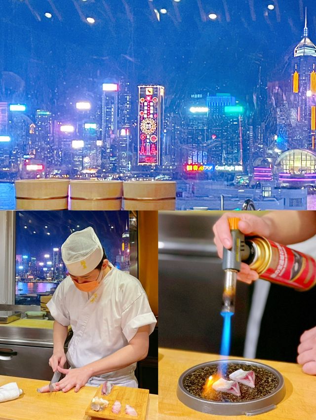 尖沙咀🍣飽覽維港靚景高質Omakase
