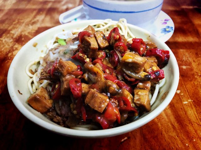 臺中北屯 特色小吃 東來瓷筒米糕(中清店)