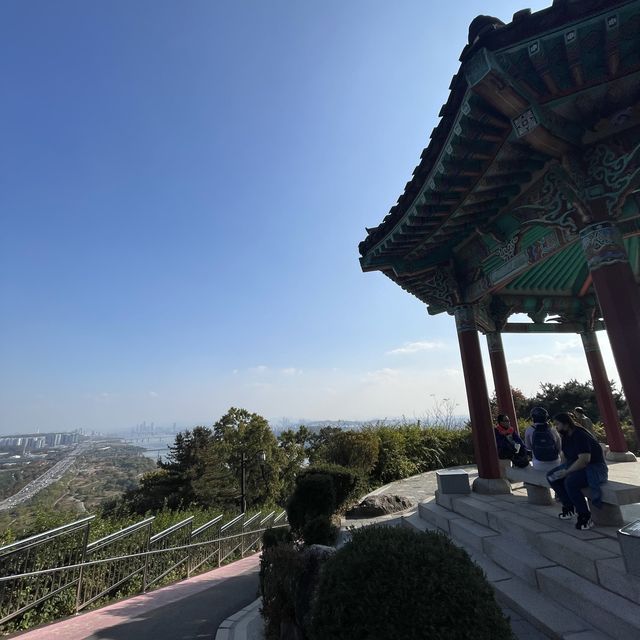 단풍과 한강뷰를 한번에 볼 수 있는 행주산성