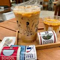 school coffee ร้านเปิดใหม่จ้า