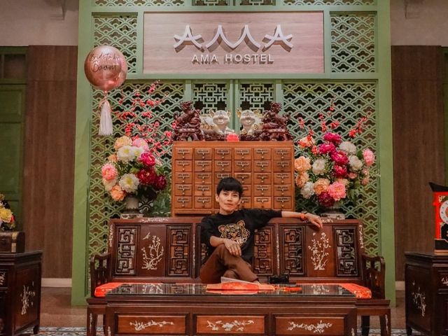 Ama Hostel Bangkok ที่พักโฮสเทลสไตล์จีน