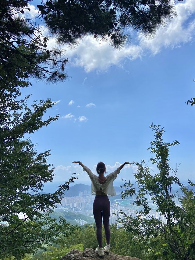 황령산 등산으로 도전