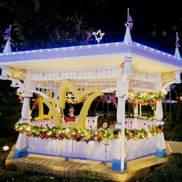 [聖誕🎄好去處] ～ 超靚的迪士尼樂園夜景😊 